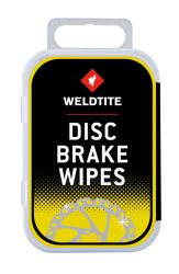 Weldtite Disc Brake Wipes, 6 pieces