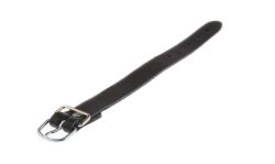 Westphal saddlebag strap leather, 20cm, black
